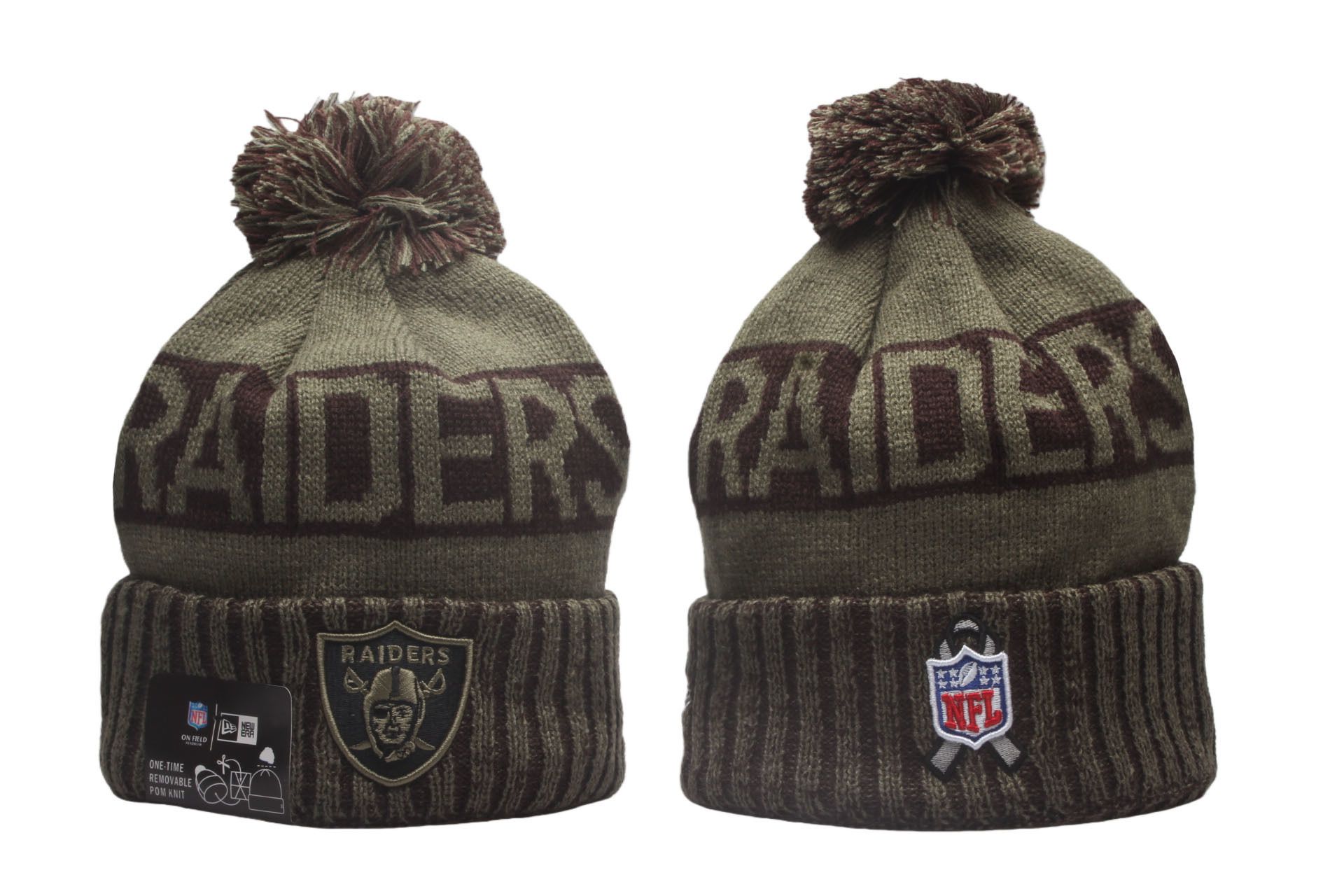 2026 NFL Oakland Raiders Hat beanie style 07->->Sports Caps